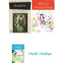 Bloomsbury Macbeth + Alice In Wonderland + Heidi
