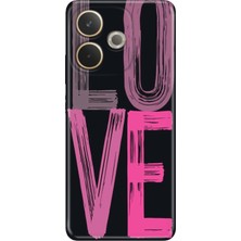 Adasena Oppo A5 Pro Kılıf Desenli Baskılı Tpu Rubber Kapak Love2