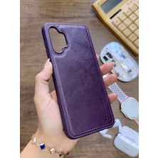 Mtl Samsung Galaxy A13 4g Uyumlu Premium Deri Dokulu Darbelere Karşı Dayanıklı Nazal Silikon Kılıf