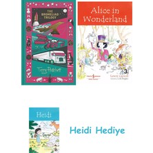 Bloomsbury The Bromeliad Trilogy: Hardback Collection + Alice In Wonderland + Heidi