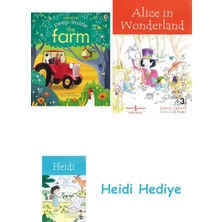 Bloomsbury Peep Inside The Farm + Alice In Wonderland + Heidi