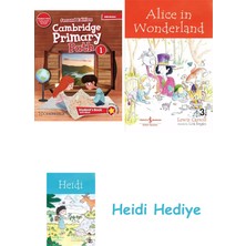 Bloomsbury Cambridge Primary Path Level 1 Student's Book With My Creative Journal, Cue Cards And Ebook + Alice In Wonderland + Heidi