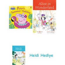 Bloomsbury Peppa Pig: Peppa's Summer Holiday + Alice In Wonderland + Heidi