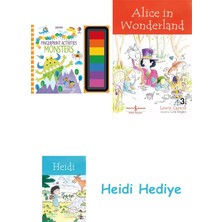 Bloomsbury Fingerprint Activities Monsters + Alice In Wonderland + Heidi