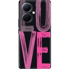 Adasena Vivo V29 Lite 5g Kılıf Desenli Baskılı Tpu Rubber Kapak Love2
