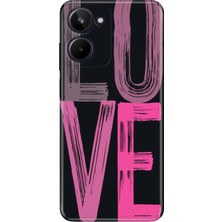 Adasena Realme 10 4g Kılıf Desenli Baskılı Tpu Rubber Kapak Love2