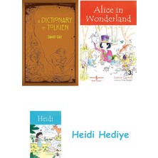 Bloomsbury A Dictionary Of Tolkien: An A-Z Guide To The Creatures, Plants, Events And Places Of Tolkien's World + Alice In Wonderland + Heidi