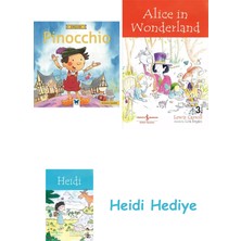 Bloomsbury Pinocchio + Alice In Wonderland + Heidi