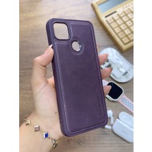 Mtl Redmi 9c Uyumlu Premium Deri Dokulu Darbelere Karşı Dayanıklı Nazal Silikon Kılıf