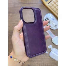 Mtl Iphone 14 Pro Uyumlu Premium Deri Dokulu Darbelere Karşı Dayanıklı Nazal Silikon Kılıf