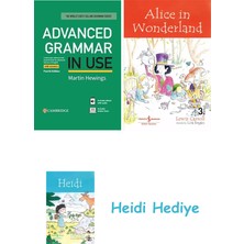 Bloomsbury Advanced Grammar In Use: With Answers + Alice In Wonderland + Heidi