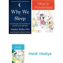 Bloomsbury Why We Sleep: Unlocking The Power Of Sleep And Dreams + Alice In Wonderland + Heidi