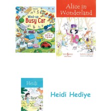 Bloomsbury USB - Wind-Up Busy Car + Alice In Wonderland + Heidi