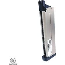 Kjw 1911 Meu 26BB Gümüş Gas Airsoft Tabanca Şarjörü