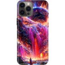 Senada iPhone 12 Pro Kılıf Desenli Baskılı Tpu Rubber Kapak Gizemliülke