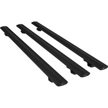 Acpar Chevrolet Suburban  2007-2014 Arası ile Uyumlu Basıc Modelara Atkı Tavan Barı Siyah 3 Adet