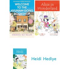 Bloomsbury Welcome To The Hyunam-Dong Bookshop: The Heart-Warming Korean Sensation + Alice In Wonderland + Heidi