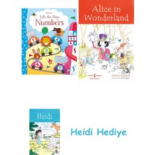 Bloomsbury Lift-The-Flap Numbers: 1 + Alice In Wonderland + Heidi