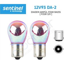 Universal 93 Tek Duy Amber Dıadem Ampul P21W BA15S- ( P21W 12V )