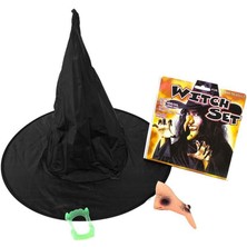 Cadı Şapkası Cadı Tırnakları Cadı Burnu Cadı Çenesi Cadı Dişi Seti