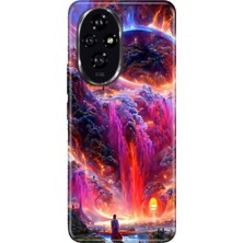Senada Honor 200 Pro Kılıf Desenli Baskılı Tpu Rubber Kapak Gizemliülke
