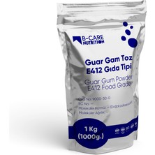 B-Care Nutrition Guar Gam Tozu  (Guar Gum Powder – Food Grade) Toz Hammadde (Gıda Kıvamlaştırıcı)