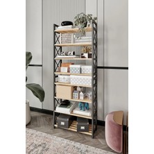 Ravilo Çok Amaçlı Raf 8 Katlı Ayakkabılık Meşe