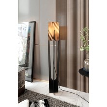 Ravilo Minimalist Siyah Lambader  Kahve Guaj