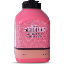 Lisans Artdeco Akrilik Boya 500ML Pembe