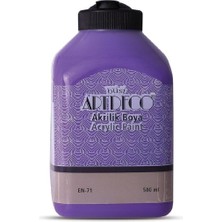 Lisans Artdeco Akrilik Boya 500ML Mor