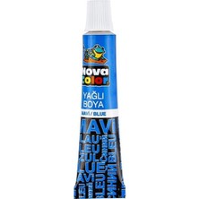 Karslıoğlu Nova Color Yağlı Tüp Mavi NC-129