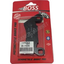 Rks Vieste 249 Arka Fren Balatası Boss  Yerli Üretim BS10062