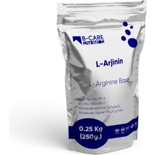 B-Care Nutrition L-Arjinin (L-Arginine Base) Toz Hammadde