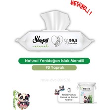 Sleepy Natural Yenidoğan Islak Mendili 90 Adet ve Rosıe