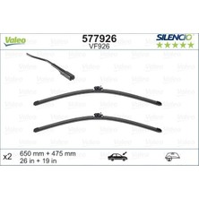 Universal Silecek Supurgesi VF926 (X2) (650+475MM) (Ön) Mercedes-Benz B-Class (W246, W242) ; Mercedes-Benz B-C Las