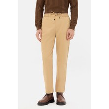 D'S Damat Ds Damat Relaxed Fit Camel Diyogonal Jogger Pantolon 5HC03S209321M