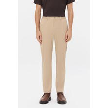 D'S Damat Ds Damat Relaxed Fit Bej Düz Jogger Pantolon 5HC03ST05322M
