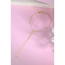 Innuendo 925 Ayar Gümüş Üzeri Altın Kaplama Z Harfli Şahmeran