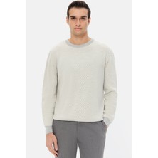D'S Damat Ds Damat Regular Fit Gri Kazak 5HC060192107M