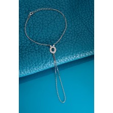 Innuendo 925 Ayar Gümüş Üzeri Altın Kaplama Ö Harfli Şahmeran