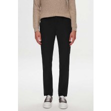 Twn Siyah Gabardin Jogger Pantolon 5EC03S2023451