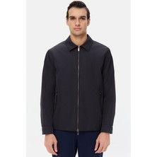 D'S Damat Ds Damat Regular Fit Lacivert Düz Mont 5HC070011024M