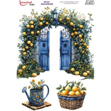 E Hobici Sulu Transfer Kağıdı 25X35CM ST-2221