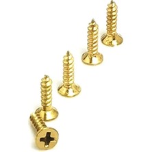 Klips, Menteşe, Ayak, Ysb Sac Vidası - 2,9x9,5mm Sarı, 100 Adet