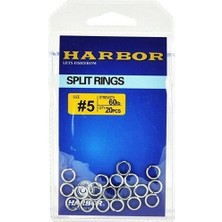 Harbor Split Rings No:5 20PCS