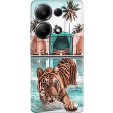 Senada Xiaomi Redmi Note 13 Pro 4g Kılıf Desenli Baskılı Tpu Rubber Kapak Hangover