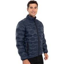 Crozwise Erkek Dolumlu Mont Lacivert 5031-11