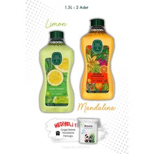 Eyüp Sabri Tuncer Zeytinyağlı Çeşme Limonu ve Bodrum Mandalinası Sıvı Sabun 1.5l ve Rosıe