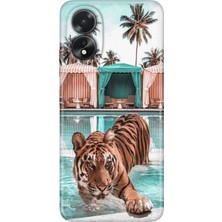 Senada Oppo A38 Kılıf Desenli Baskılı Tpu Rubber Kapak Hangover.