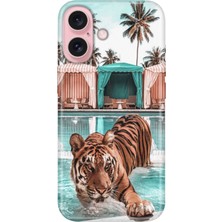 Senada iPhone 16 Kılıf Desenli Baskılı Tpu Rubber Kapak Hangover.
